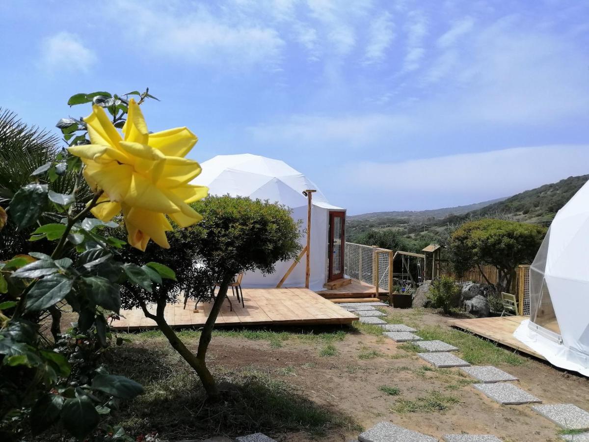 B&B Glamping Semaforo Capo Sperone SantʼAntìoco Kültér fotó
