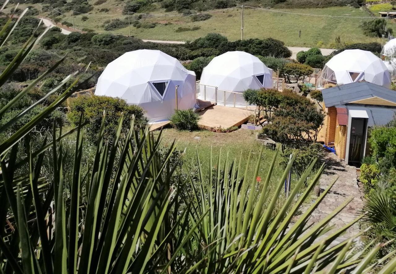 B&B Glamping Semaforo Capo Sperone SantʼAntìoco Kültér fotó