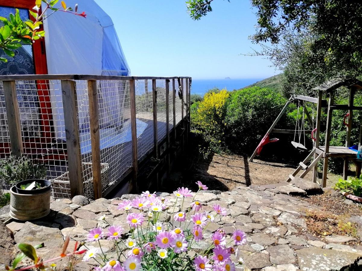 B&B Glamping Semaforo Capo Sperone SantʼAntìoco Kültér fotó