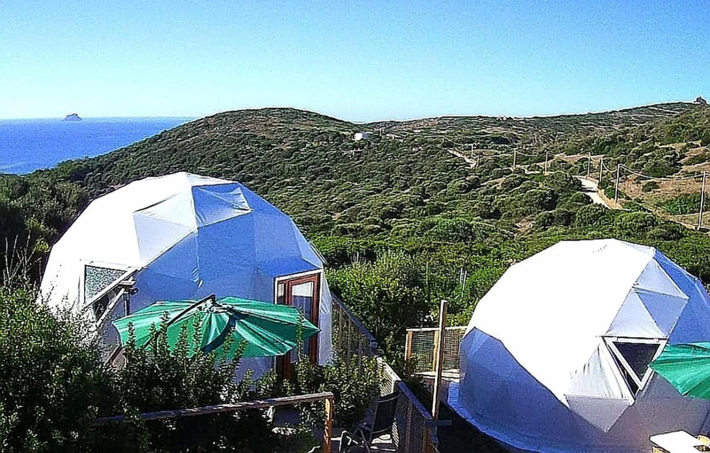 B&B Glamping Semaforo Capo Sperone SantʼAntìoco Kültér fotó