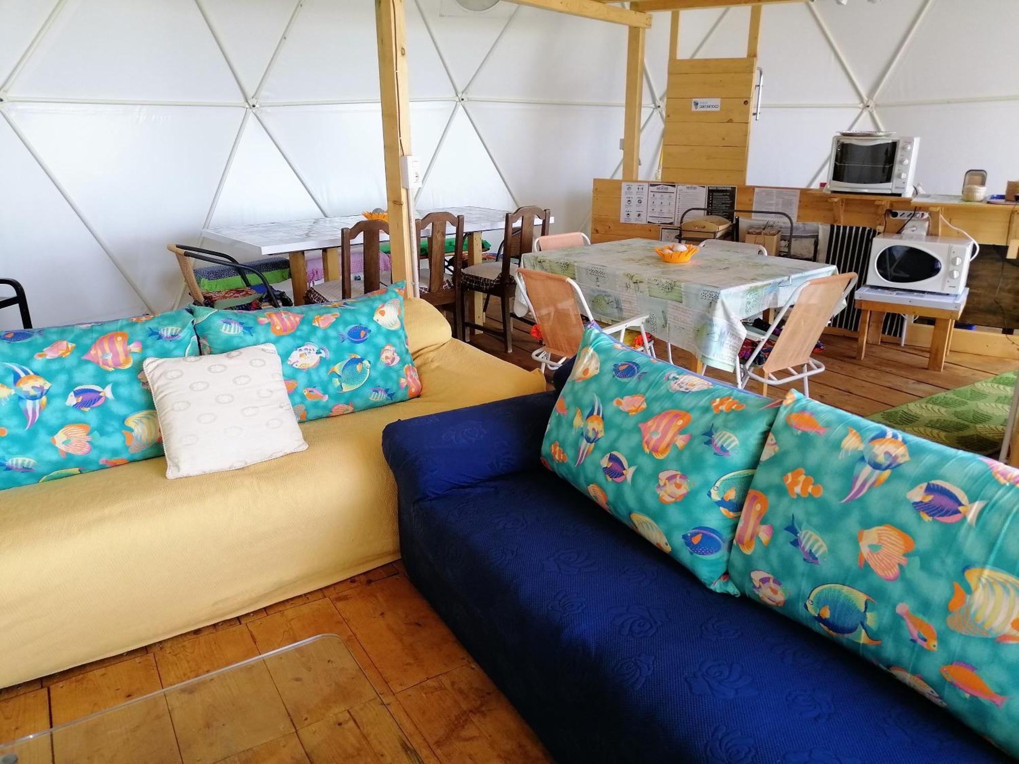 B&B Glamping Semaforo Capo Sperone SantʼAntìoco Kültér fotó